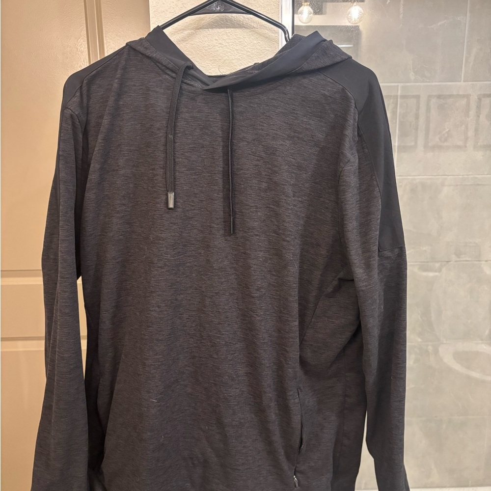 FLX Men's Charcoal Hoodie